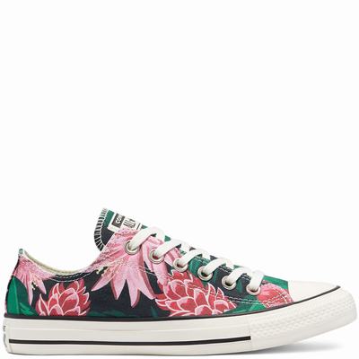 Converse Wild Florals Chuck Taylor All Star - Miesten Tennarit - Mustat/Monivärinen